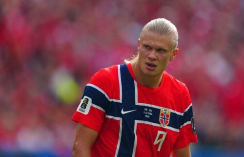 Erling Haaland hr sendt en personlig hilsen.