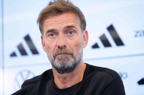 Pressemødet forløb ikke helt, som Jürgen Klopp havde ønsket sig det.