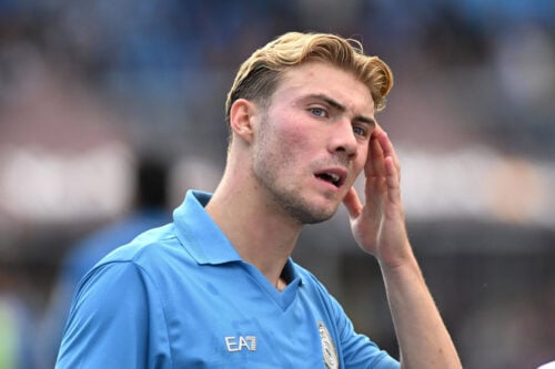 Rasmus Højlund mister danske Jesper Lindstrøm.