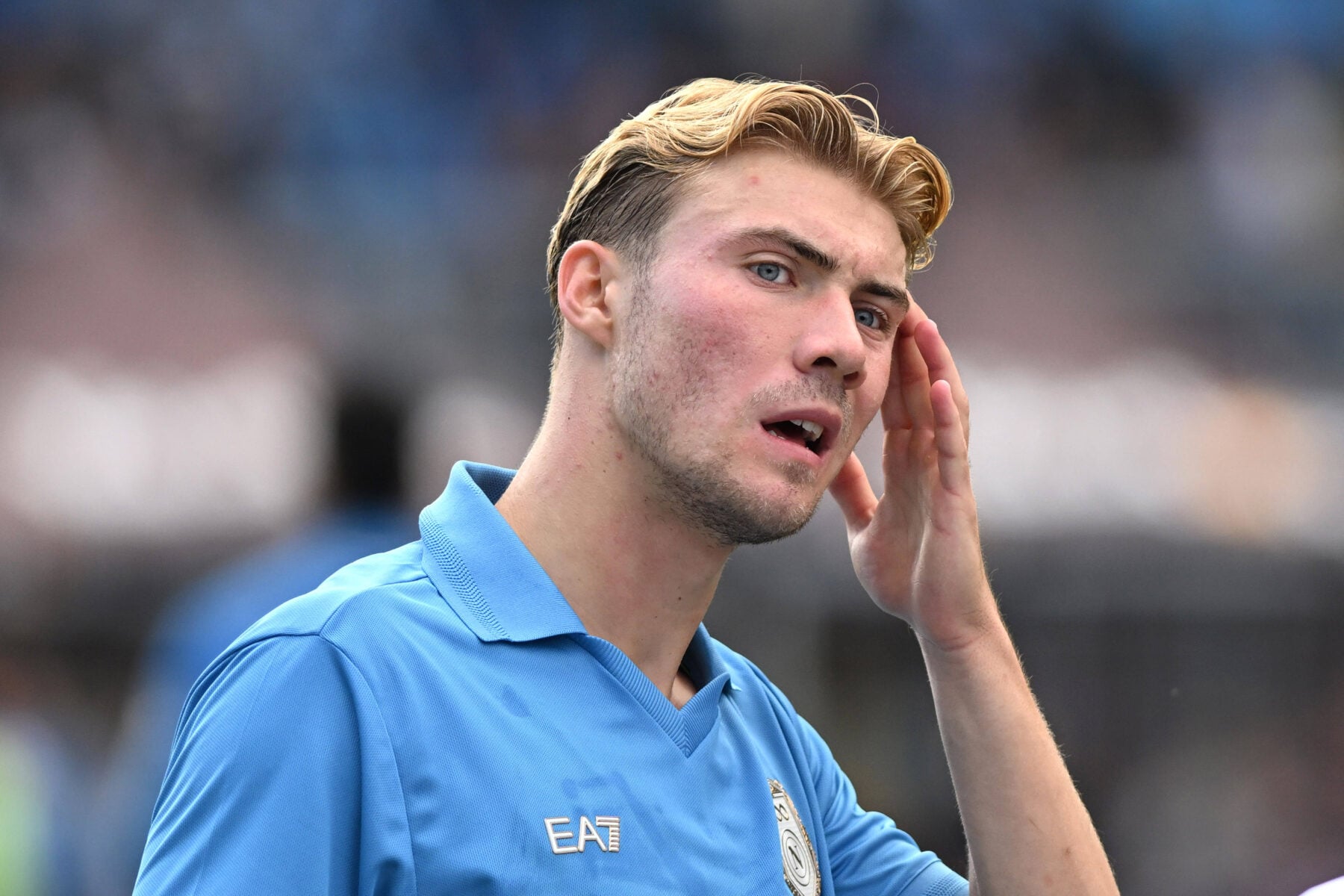 Rasmus Højlund mister danske Jesper Lindstrøm.