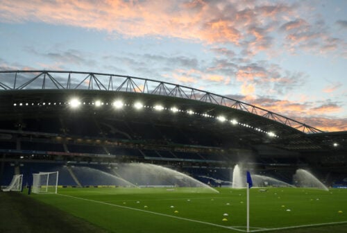 Amex Stadium er blevet udvidet i al stilhed.