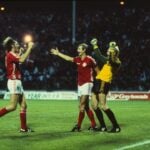 Ole Kjær reddede Danmark på Wembley.