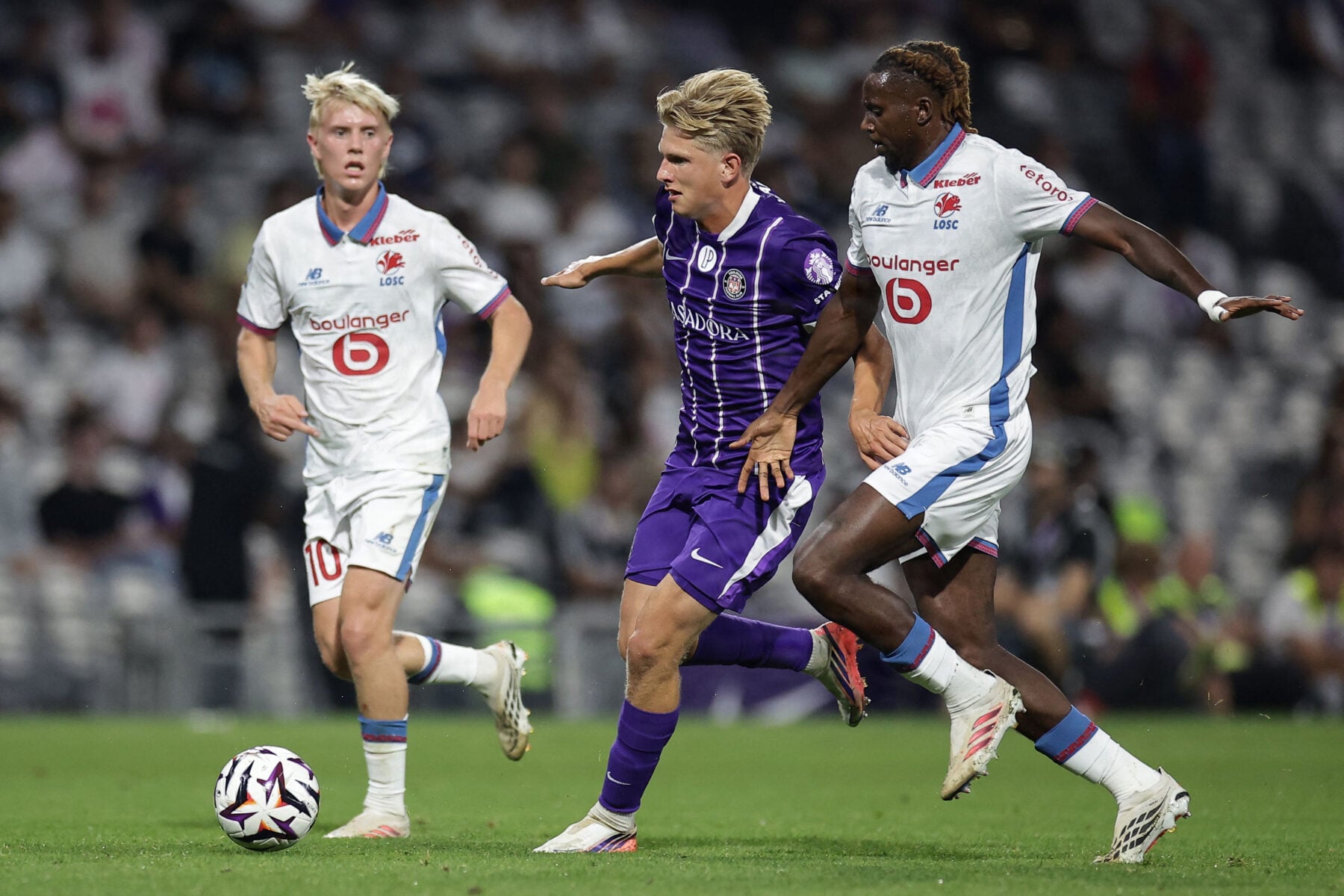 Rekordindkøbet Thomas Jørgensen har fået en stærk start på tilværelsen i fransk fodbold. Nu kom danskeren på tavlen for Toulouse.