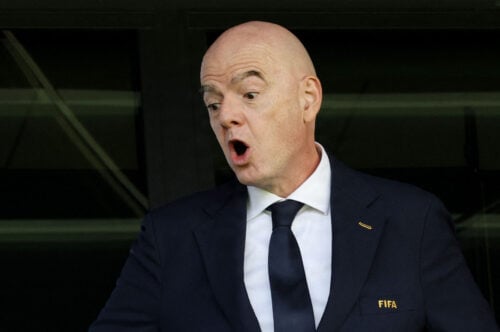 Gianni Infantino mister endnu en støtte.