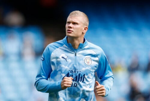 Erling Haaland satte rekord.
