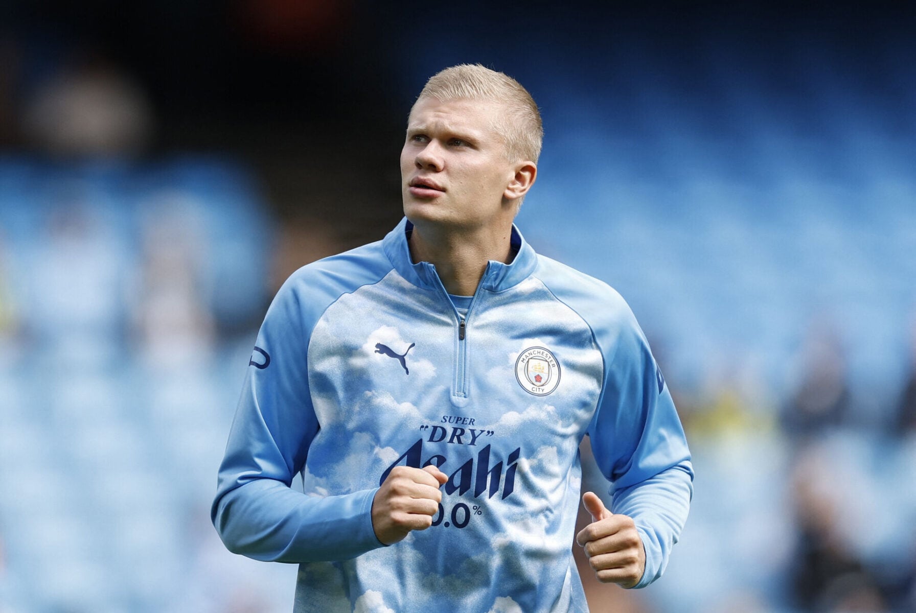 Erling Haaland satte rekord.