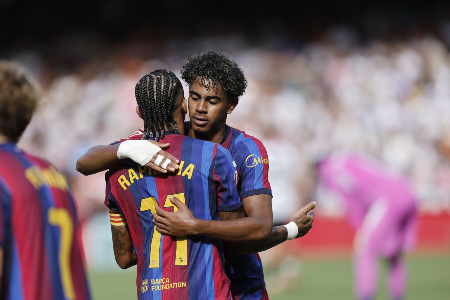 Lamine Yamal og Raphinha skriver historier med FC Barcelona.
