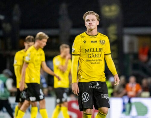 Karl Marius Aksum er blevet fyret i svenske Mjällby AIF.