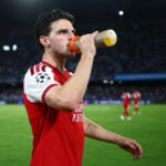 Declan Rice var langt fra tilfreds.