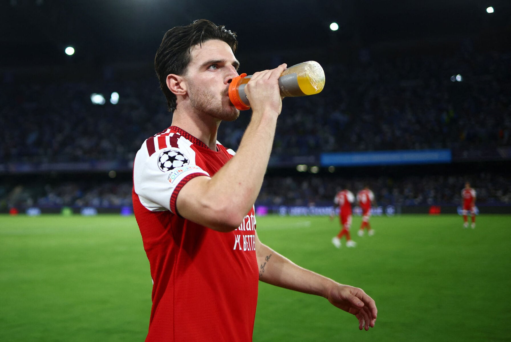 Declan Rice var langt fra tilfreds.