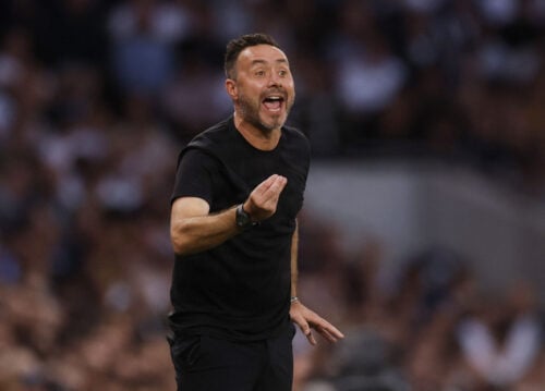 Roberto de Zerbi henter snart en markant profil til Tottenham.