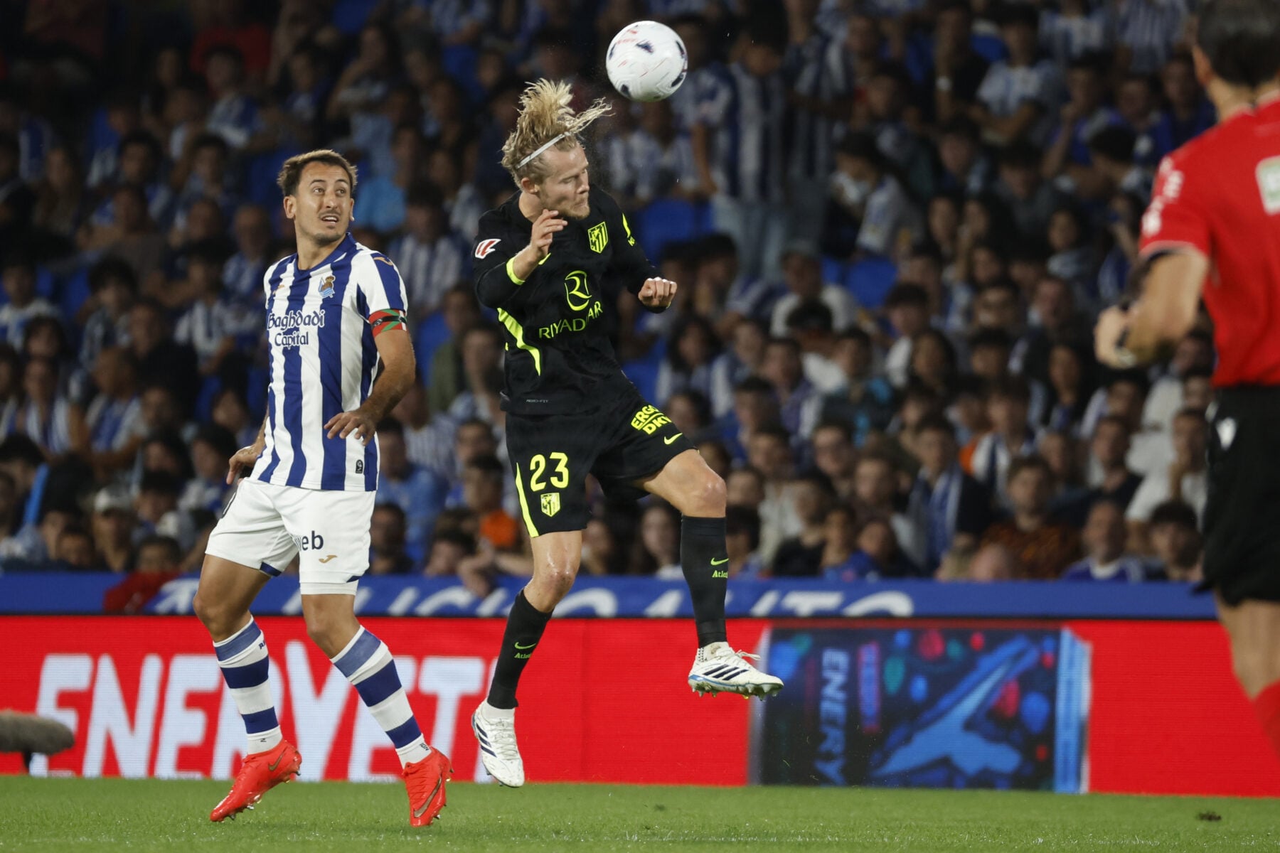 Morten Hjulmand og Atlético Madrid fik endelig noget at juble over, da de hentede en sejr storsejr mod Real Sociedad i La Liga søndag.