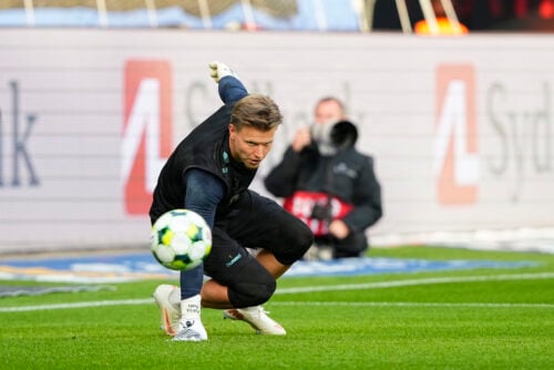 Patrick Pentz er blevet vraget.