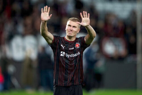 Rasmus Nissen Kristensen skulle blot bruge ét minut på at sætte sit aftryk på mandagens store Superliga-brag, hvor Brøndby fik en lussing.