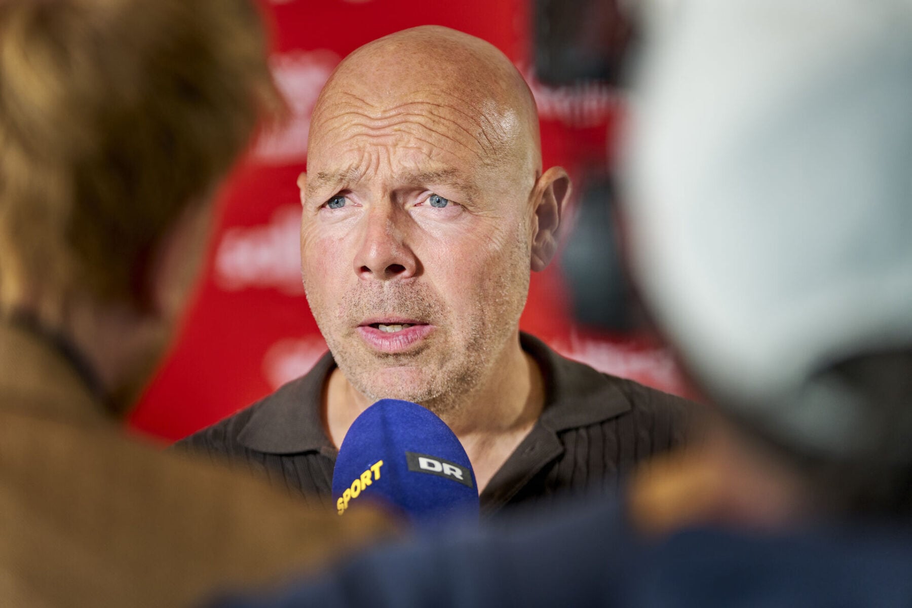 Brian Riemer har næsten ikke ord.