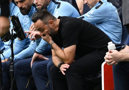Roberto De Zerbi er kommet under massivt pres i Tottenham, hvor sæsonstarten har været langt fra forventningerne.