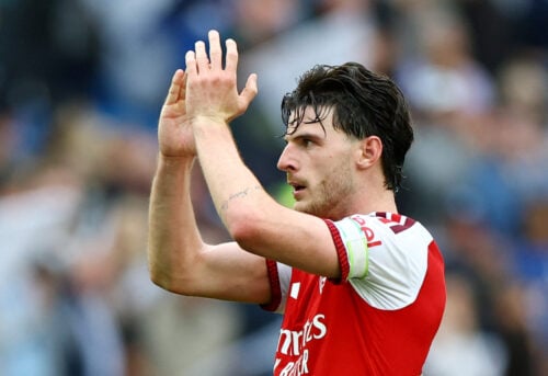 Den engelske midtbanestjerne i form af Declan Rice kan være på vej til at binde sin fremtid til Arsenal i mange år endnu.