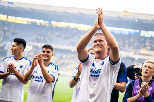 Andreas Cornelius blev den store helt, da F.C. København søndag besejrede Brøndby 1-0 i derbyet. Men efter kampen var det ikke kun scoringen, der trak overskrifter.