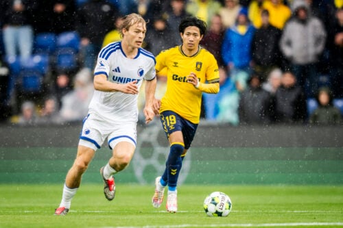 Mads Emil Madsen og F.C. København kunne søndag aften juble i Brøndbys egen hule, da Andreas Cornelius blev derbyhelten.