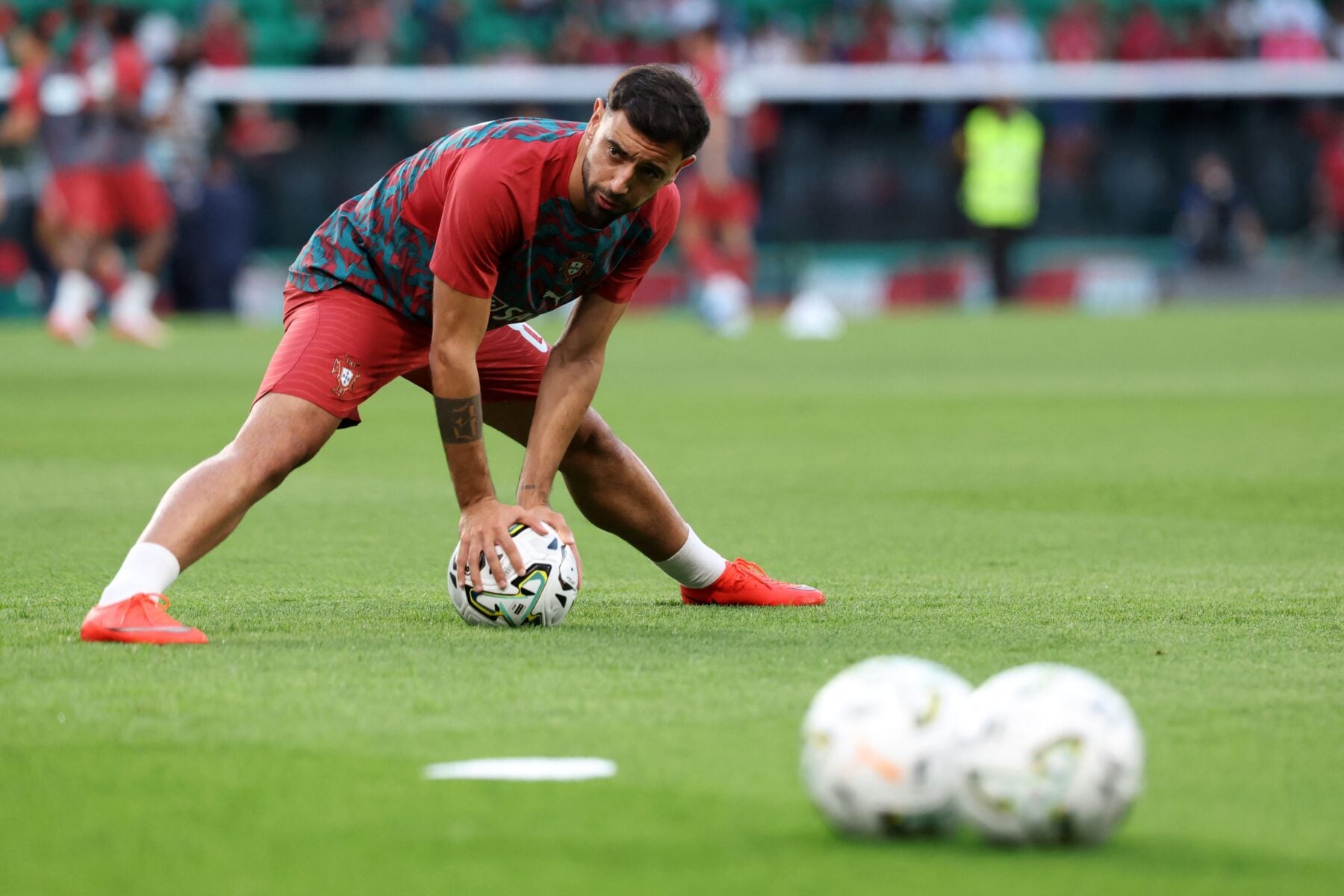 Bruno Fernandes nærmer sig et comeback for Portugal, efter at Manchester United-anføreren har døjet med fysiske problemer i flere uger.
