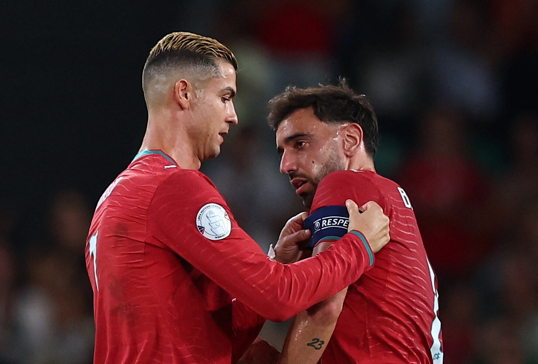 Bruno Fernandes fik en uvant rolle, da Portugal torsdag besejrede Wales med 1-0 i Nations League. Stjernen leverede ikke varen.