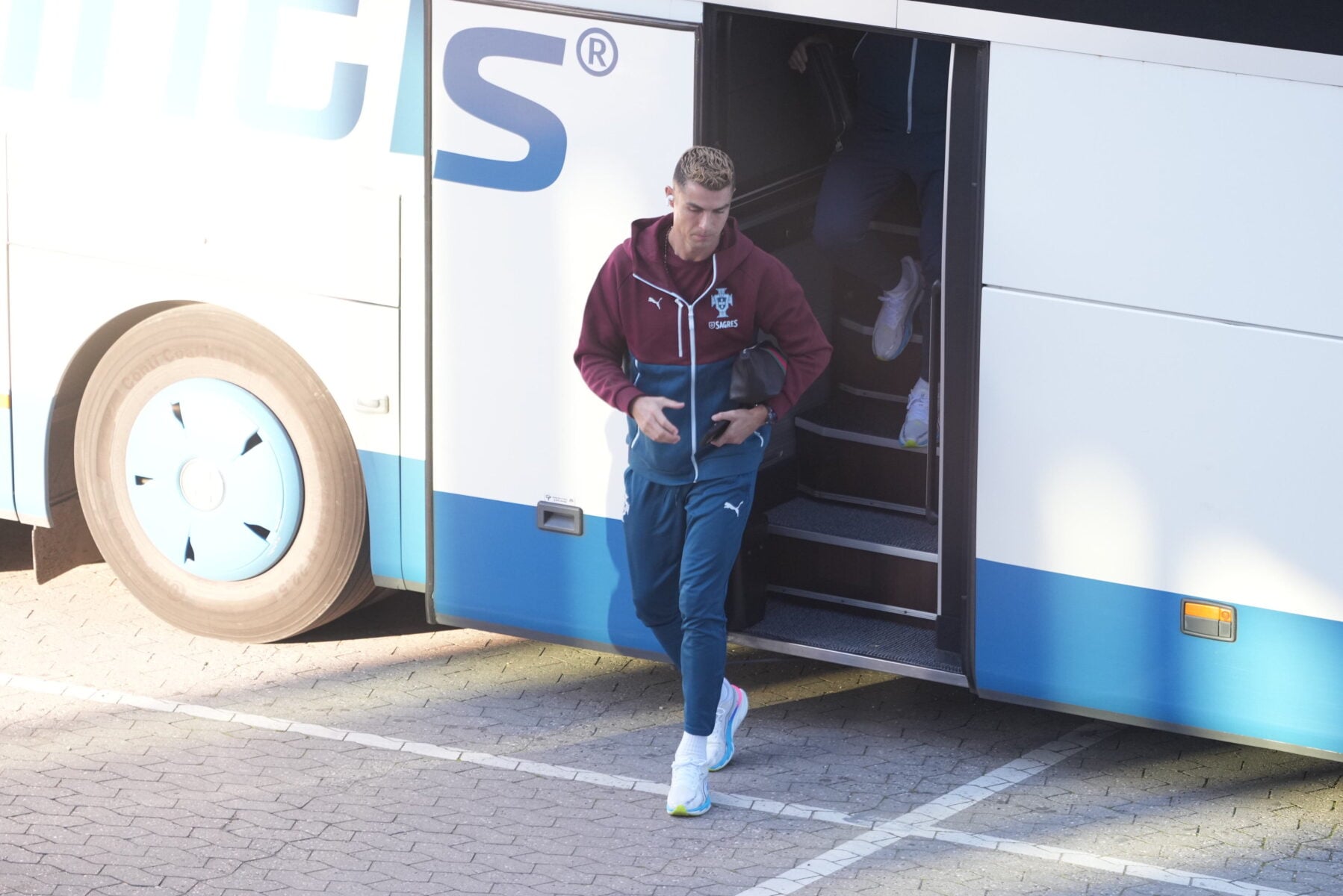 Cristiano Ronaldo var ikke til stede, da Portugal gjorde sig klar til torsdagens Nations League-opgør mod Danmark.