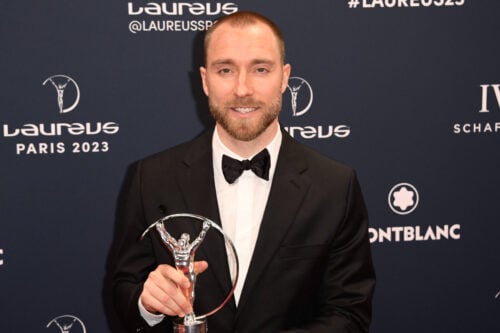 Christian Eriksen stopper i Wolfsburg.