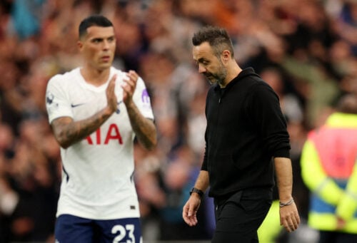 Tottenham har vraget ham.