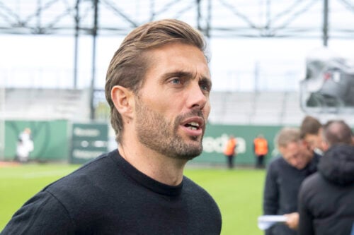Nicolai Poulsen kan fredag få sine første kampminutter i lang tid, når AGF spiller testkamp under landsholdspausen.