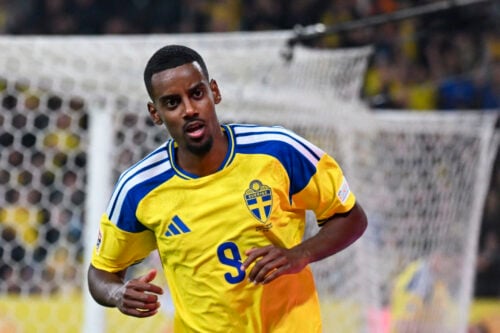 Alexander Isak bliver nok ikke klar.
