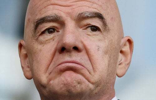 Gianni Infantino og VM lod Congo gå videre.