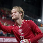 Danmark skal søndag forsøge at rejse sig, når Wales venter i Cardiff i en vigtig kamp i Nations League. Her er den forventede startopstilling.