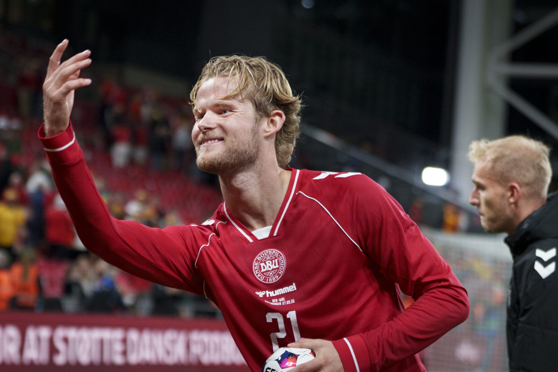 Danmark skal søndag forsøge at rejse sig, når Wales venter i Cardiff i en vigtig kamp i Nations League. Her er den forventede startopstilling.