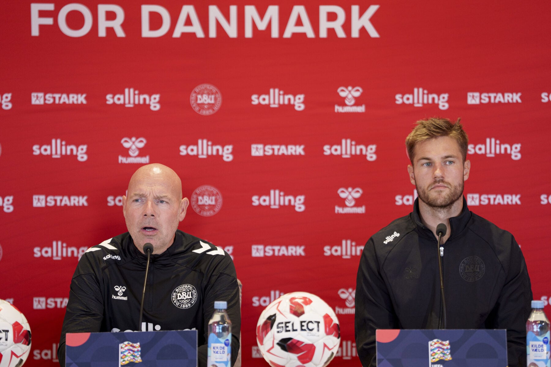 Danmark møder Portugal klokken 20.45 i aften i Nations League, og Brian Riemer har valgt at ændre på tre pladser i startopstillingen.