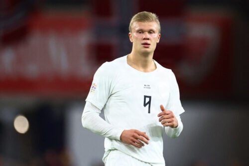 Erling Haaland kan skifte til Spanien.