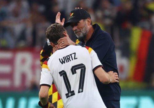Florian Wirtz var her, der og alle vegne, da Tyskland vandt med 2-0 over Serbien i Nations League torsdag aften.