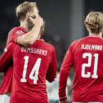 Danmark skal søndag forsøge at rejse sig, når Wales venter i Cardiff i en vigtig kamp i Nations League. Her er startopstillingen.