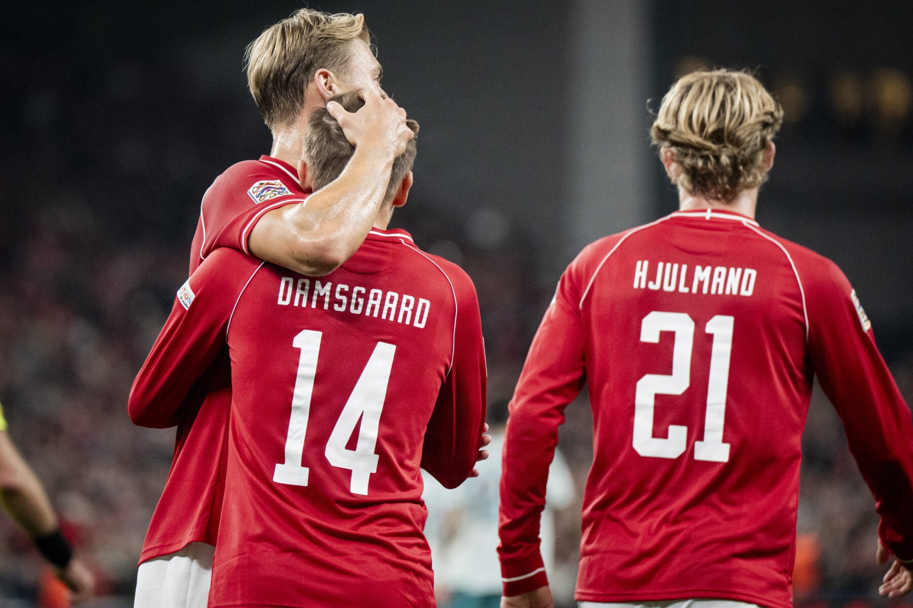 Danmark skal søndag forsøge at rejse sig, når Wales venter i Cardiff i en vigtig kamp i Nations League. Her er startopstillingen.