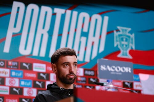 Bruno Fernandes håber, at Cristiano Ronaldo fortsætter på det portugisiske landshold, efter superstjernen forlod lejren før opgøret mod Danmark.