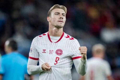 Rasmus Højlund er ramt af et mysterium i Italien.