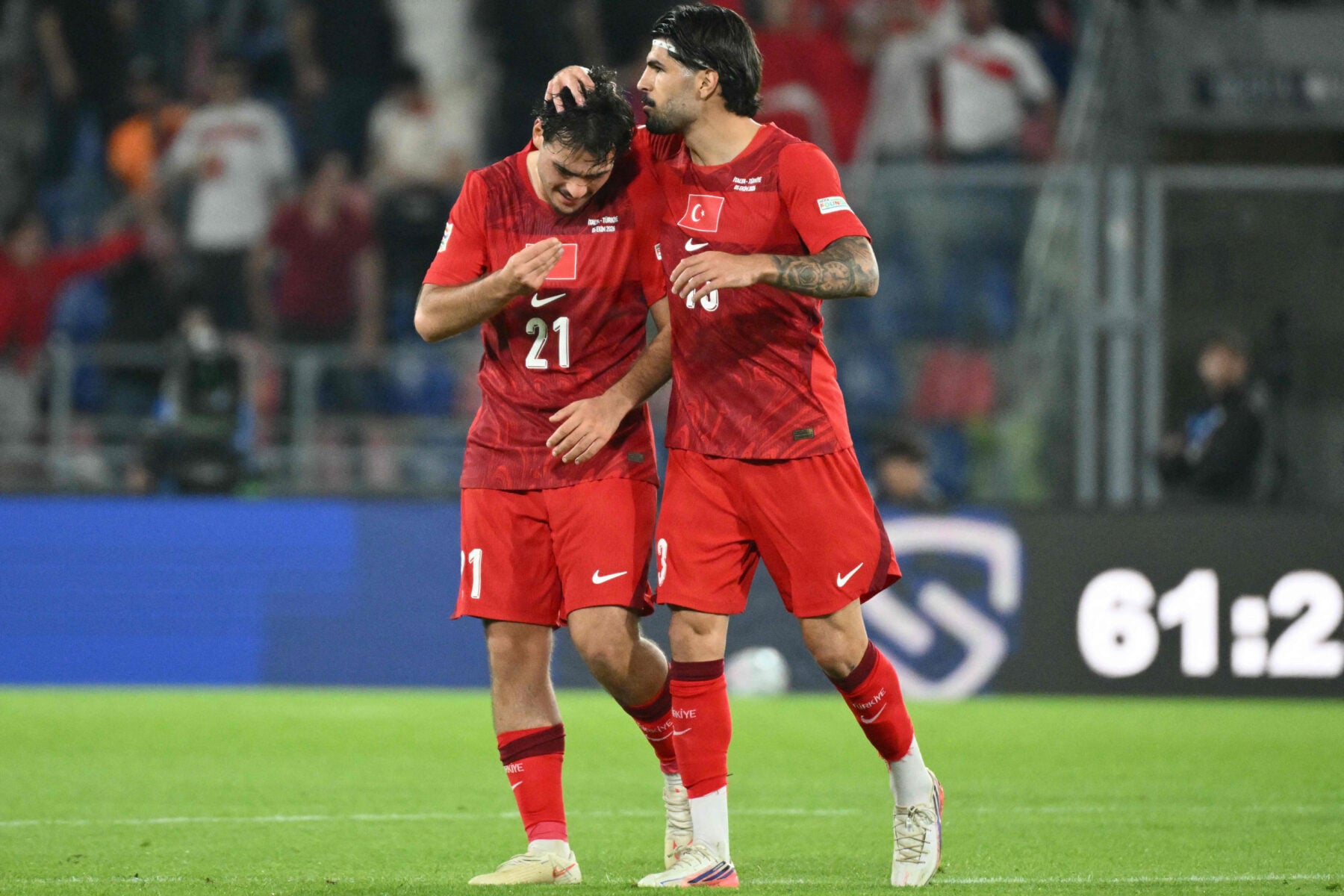 Aral Simsir har fået endnu et stort øjeblik i 2026. Den tidligere FC Midtjylland-stjerne kom på tavlen for Tyrkiet i Nations League.