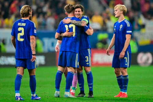 Felix Beijmo fik mandag aften sin længe ventede debut for Sverige, da han spillede samtlige minutter i 1-0-sejren over Rumænien i Nations League.