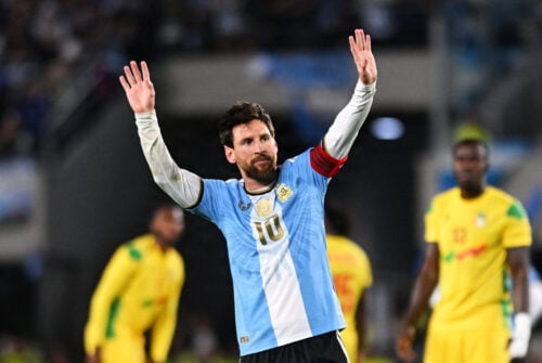 Lionel Messi har sat punktum for sin landsholdskarriere. Den argentinske troldmand notere sig for både mål og assists i den sidste kamp.