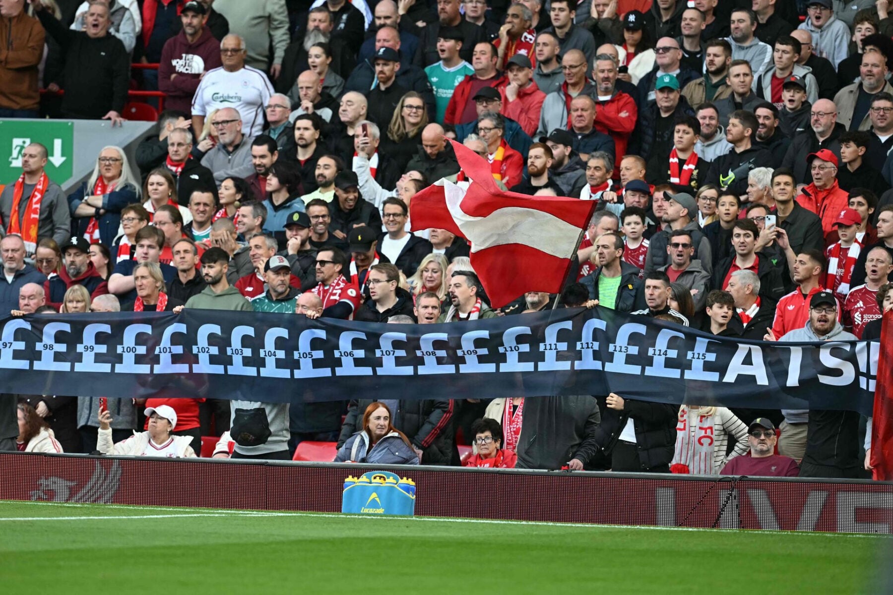 Liverpool-fans med brutal sang til Manchester City.