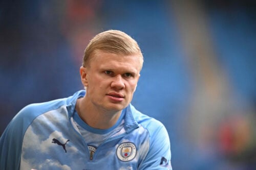 Erling Haaland skabte bekymring.