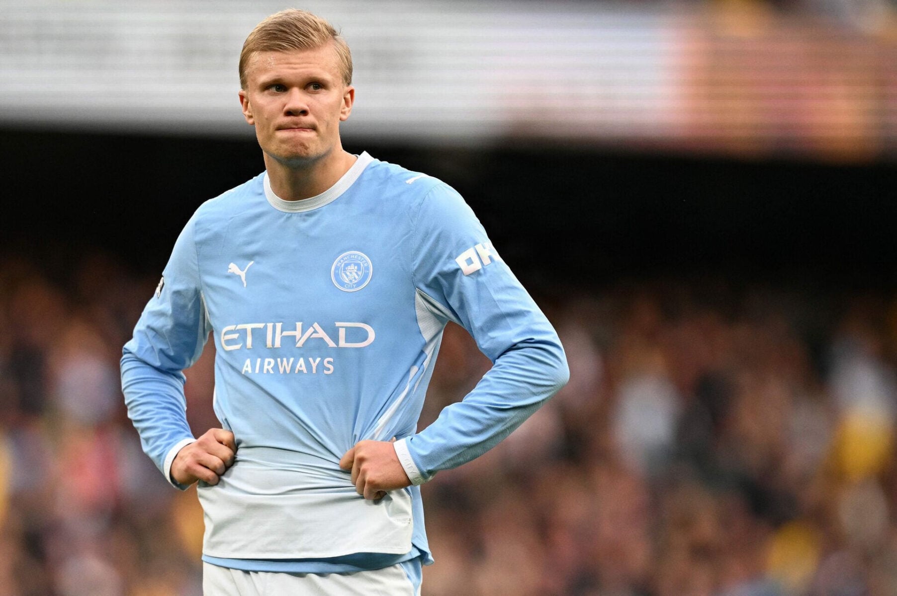 Erling Haaland kan være på vej væk fra Manchester City.