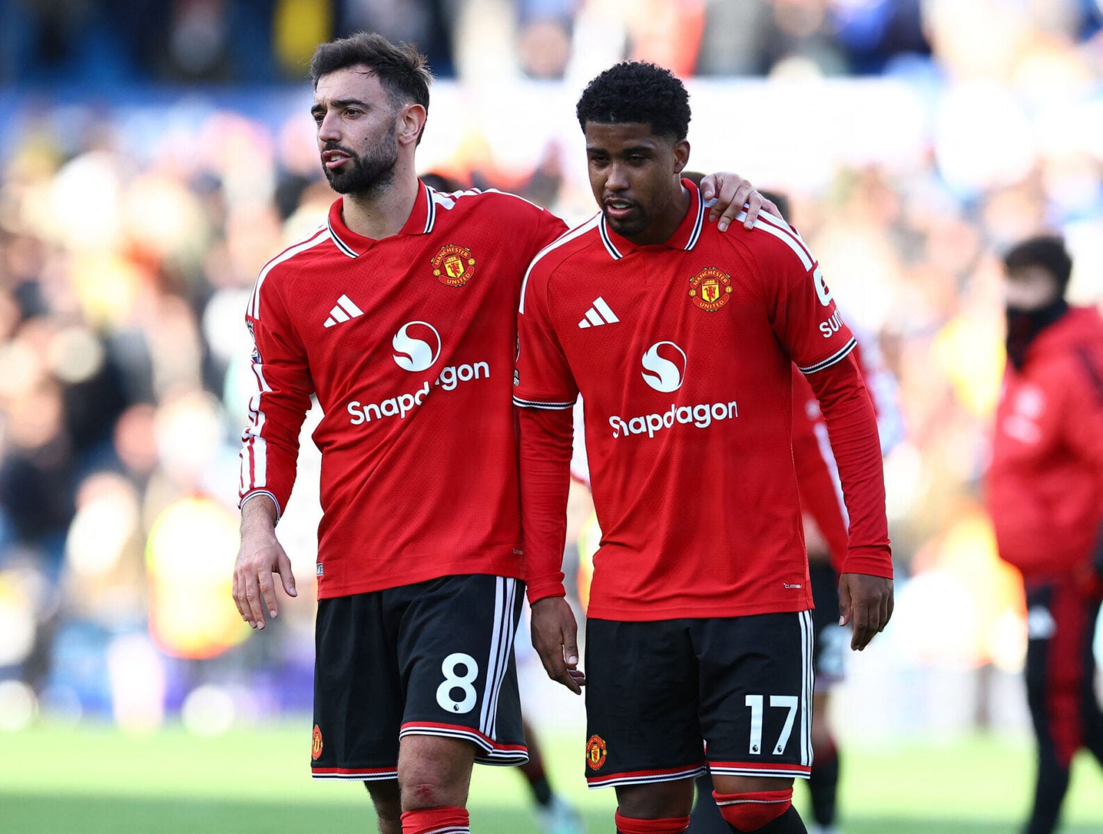 Andrey Santos får stor kritik i Manchester United.