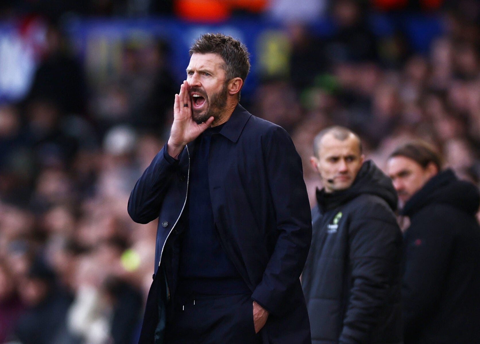 Michael Carrick nægter at lade presset påvirke ham, selvom resultaterne i Manchester United langt fra lever op til forventningerne.