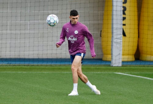 Phil Foden meldes færdig.