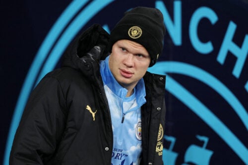 Erling Haaland kan ende med at forlade Manchester City.